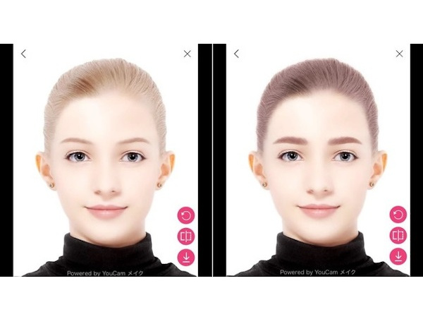 インプレア、眉×髪シミュレーターを美容業界に初導入