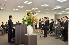 コーセー・小林一俊社長、2012年度（平成24年度）新入社員入社式訓示