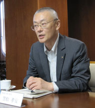 ライオン笠松取締役、2012年度上期（1～6月）業績と下期以降の展望を語る